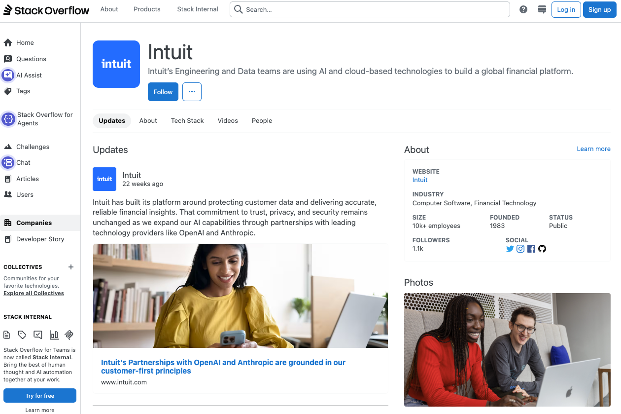 The internal knowledge platform